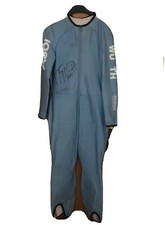 Martin Schmitt original getragener FIS Skisprunganzug mit Unterschrift Autogramm