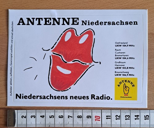 Alter aufkleber sticker radio - alter,