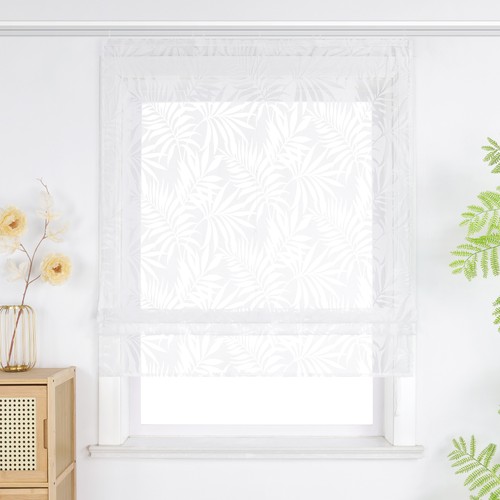 Transparent raffrollo voile - transparent,