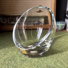 Kunstobjektvase Schale Glas La