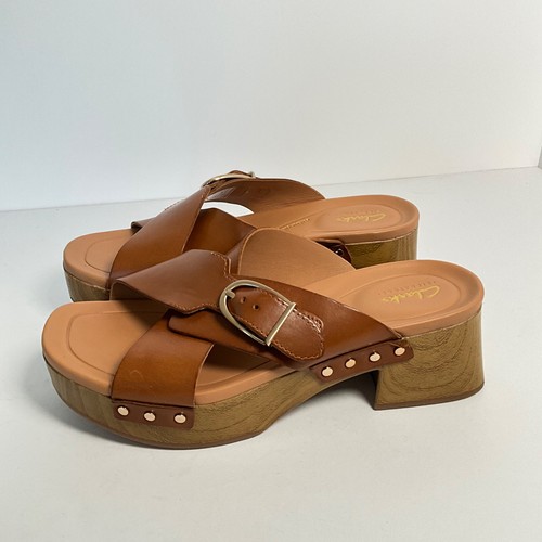 Clarks damen hellbraune leder - hellbraune,