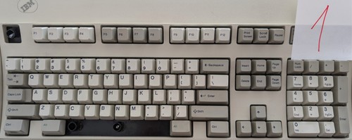 Ibm model keycaps - ibm, m
