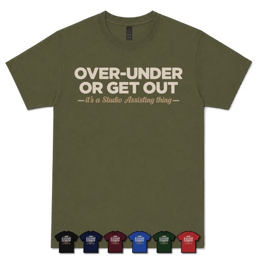 Over under get out - get, studio