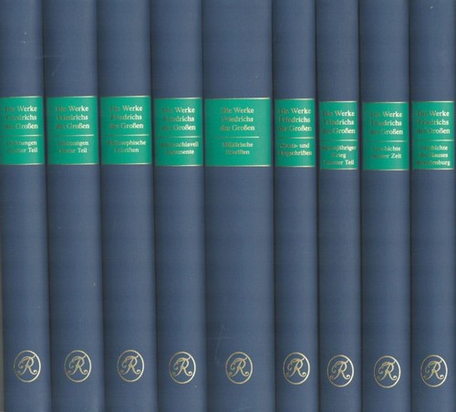 Die werke friedrichs des - werke,