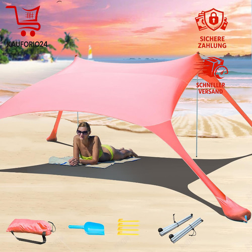 Strandzelt pop 2x2 lycra - strandzelt, 2x2,1m