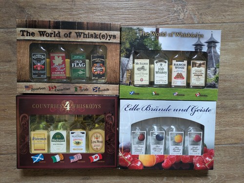 Whiskey probierset 1 x - x,