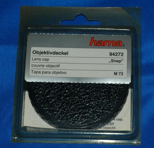 Hama objektivdeckel m72 - objektivdeckel,