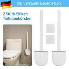 2x WC Klobürste Silikon