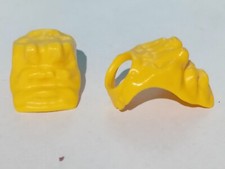 PLAYMOBIL X2 GELBE BRUST FIGUR