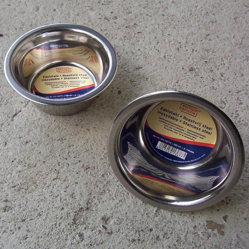 Edelstahl napf futternapf 180 - napf,,