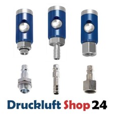 Druckknopf Sicherheitskupplung Druckluft Kupplung Pneumatik Stecker NW7