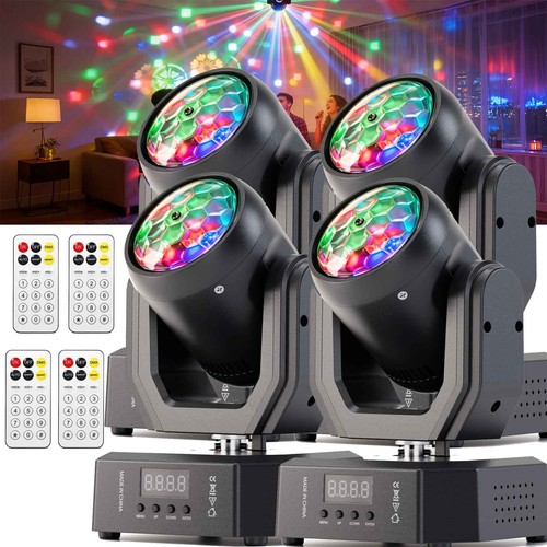 4stk 100w led beam - led, moving
