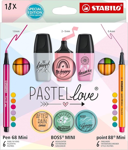 Stabilo pastellove 18tlg - stabilo,