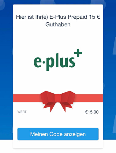 Plus prepaid guthaben - €,