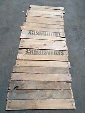 40 x Holzbretter von alten Obstkisten Kistenbretter Gartendeko Holzverkleidung 