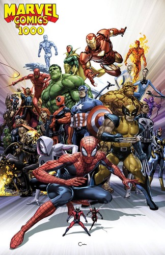 Marvel comics 1000 50 - 1000, 1:50