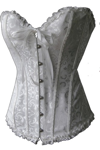 Corsage korsett hochzeit creme - korsett,