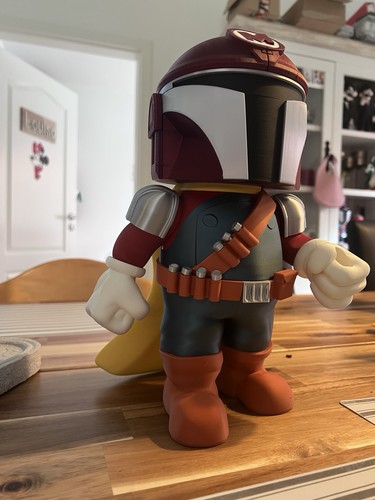 Mario als mandalorian figur - als,