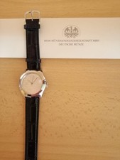 Jubiläumsuhr "175 JAHRE DEUTSCHE EISENBAHN" limitiert, äußerlicher Zustand TOP