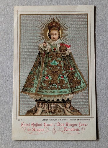 Andachtsbild prager jesulein - "prager, jesulein"