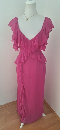 Zara abendkleid lang pink - lang,