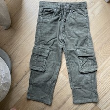 Hose Cord, B der Bär , Gr.104 grün oliv