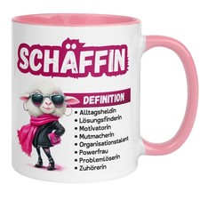 Tasse Chefin – „Schäffin
