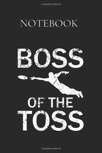 Disc golf notebook boss - golf, the