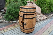 Holztisch aus Eichenfass