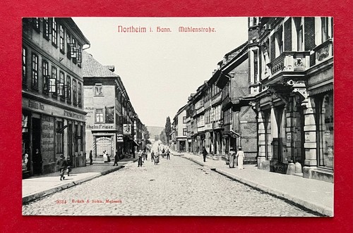 Northeim 1910 blick in - ak, um
