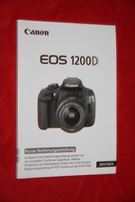 Bedienungsanleitung Canon EOS 1200D