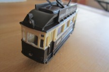 Modell Strassenbahn Oldtimer passt zum Maßstab H0 als Standmodell