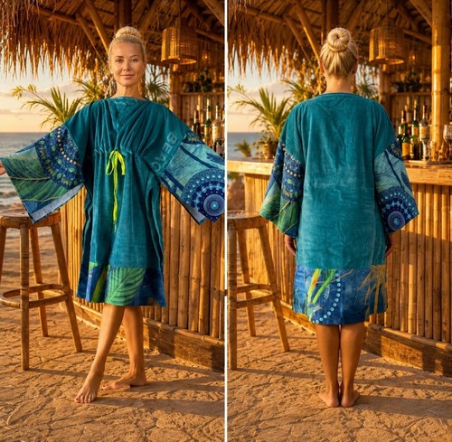 Handmade frottee unikat kleid - handmade,