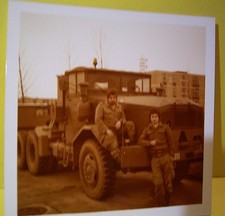 LKW Faun Sattel Bundeswehr Original Foto 70er Jahre - Oldtimer
