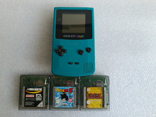 Nintendo Game Boy Color - Türkis + 3 Spiele