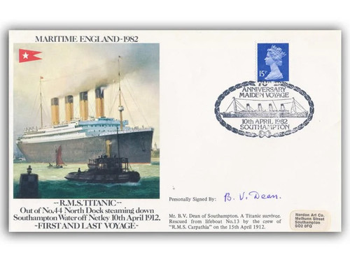 1982 titanic maiden voyage - titanic,