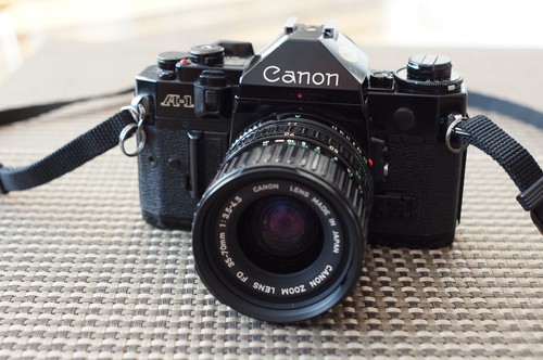 Canon zoom lens - a-1,