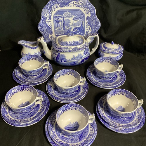 Spode blue italian - spode,