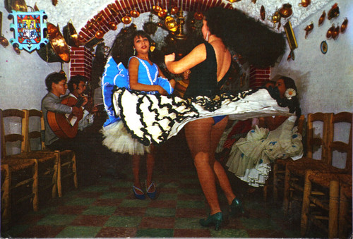 Spanien granada sacromonte - ak,