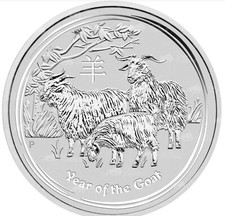 Lunar Serie 2 Ziege 1oz 2015