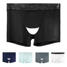 Herren Eis Seide Boxershorts
