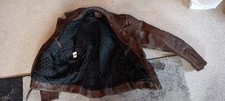 Lederjacke antikbraun 50-52