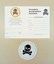 Set totenkopf abzeichen - set,