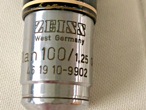 Zeiss germany mikroskop - w.,