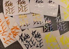 Aufkleber / Sticker - Ride or