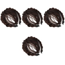 4 Pack Haarreif Geflochten