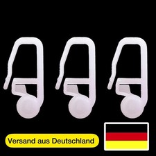 Gardinenröllchen  Rollen 100 Röllchen Innenlaufrollen Faltenhaken für Gardinen