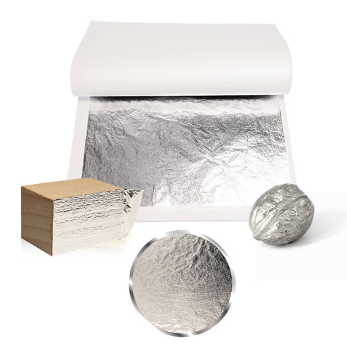 25x blattsilber 14cm - blattsilber, xl