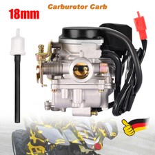 PD18J Vergaser Kit für 4 Takt GY6 49cc 50ccm Chinesischer Roller Moped 139QMB