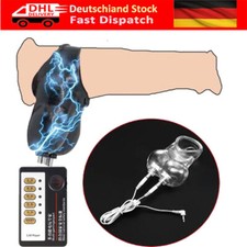 E-Stim Shock Ballstretcher Testicle Squeeze Sack Hodensack Penisring Hodenring